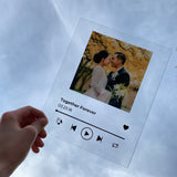 Custom Glass Album Cover